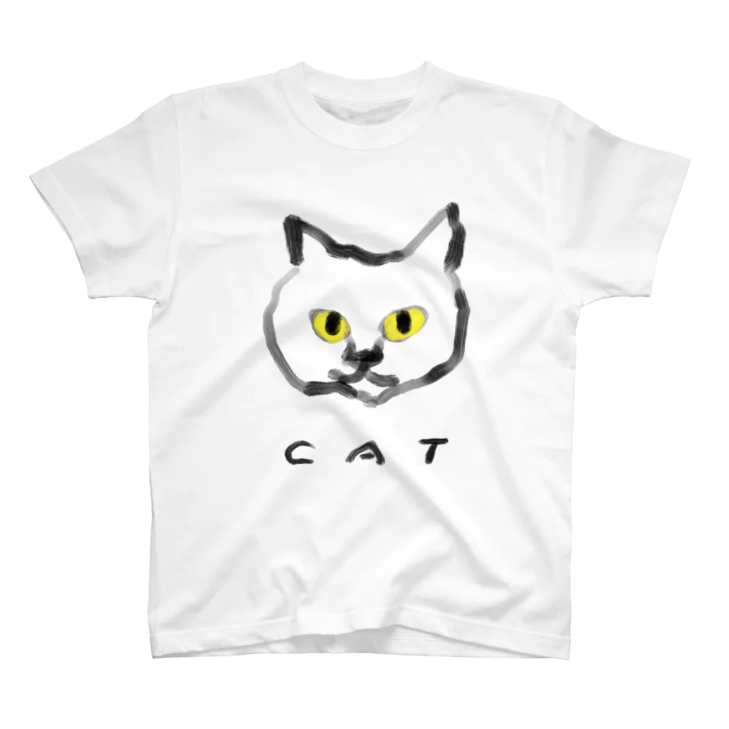 aeiuoのCat スタンダードTシャツ