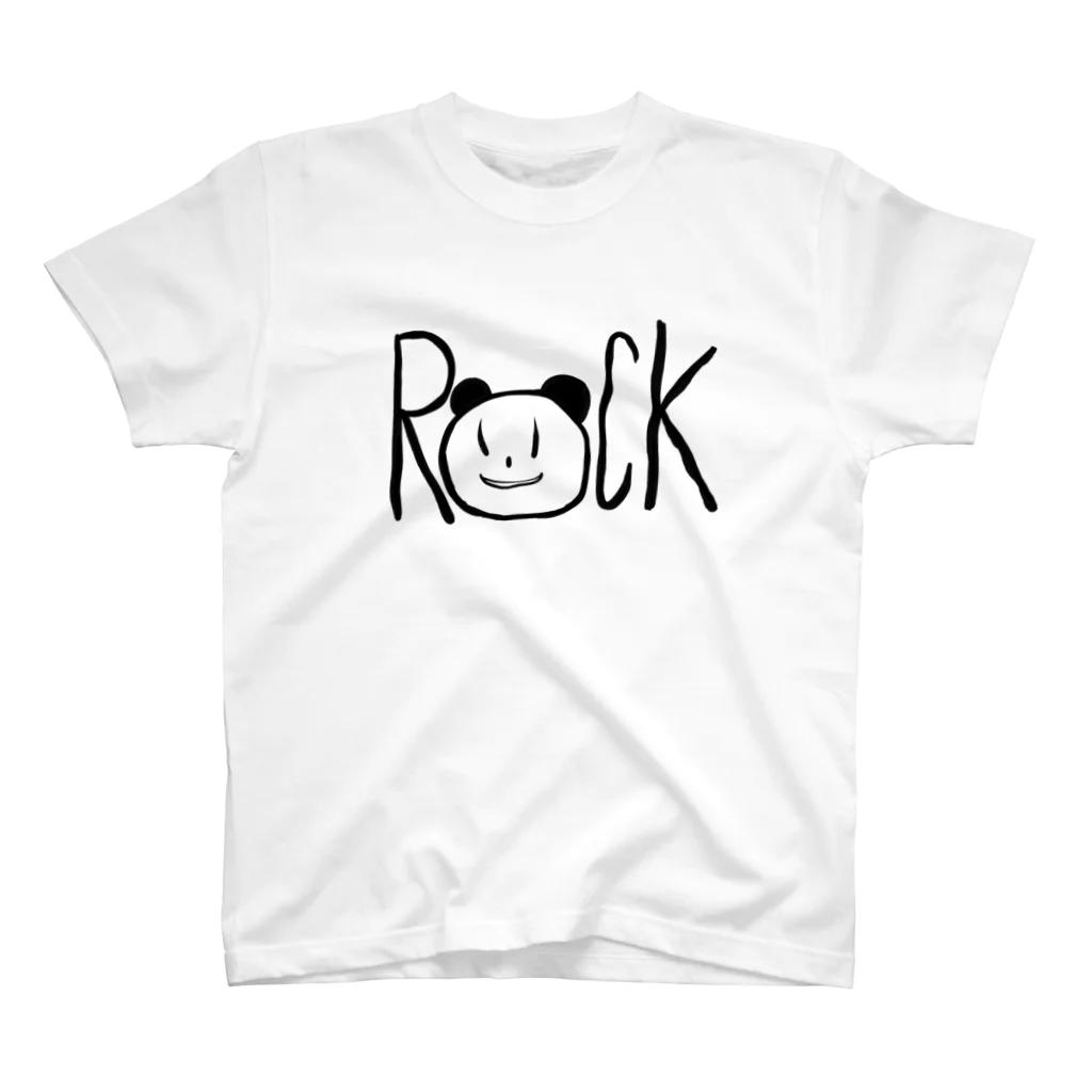 あごぱん商店のロックなパンダ Regular Fit T-Shirt