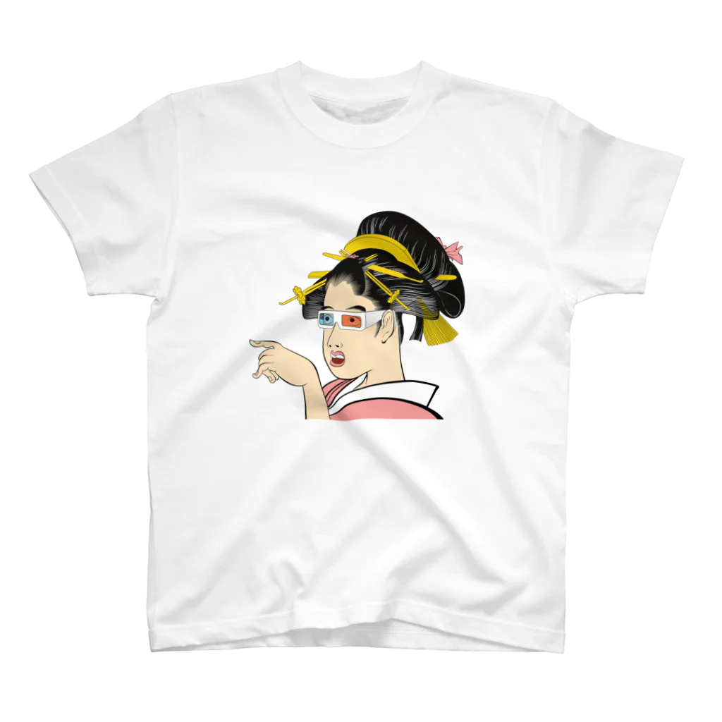 HOUSOの3D眼鏡　KIMONOLADY スタンダードTシャツ