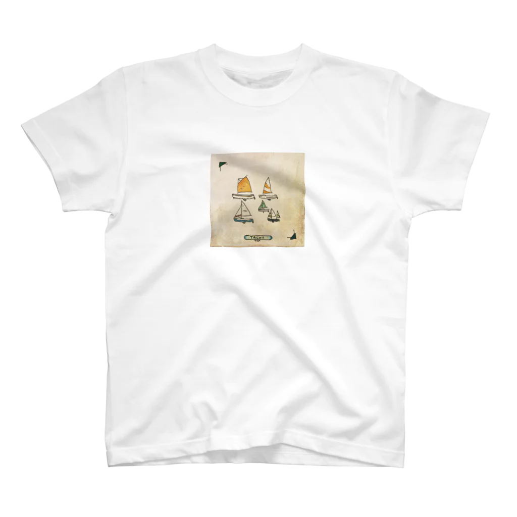 Yore Yore no T-shirtのヨットくん スタンダードTシャツ