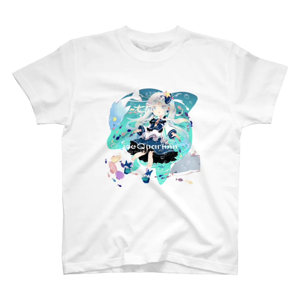 いるかアイス / irucaiceの  iceQuarium Tシャツ【SUZURI版】 Regular Fit T-Shirt