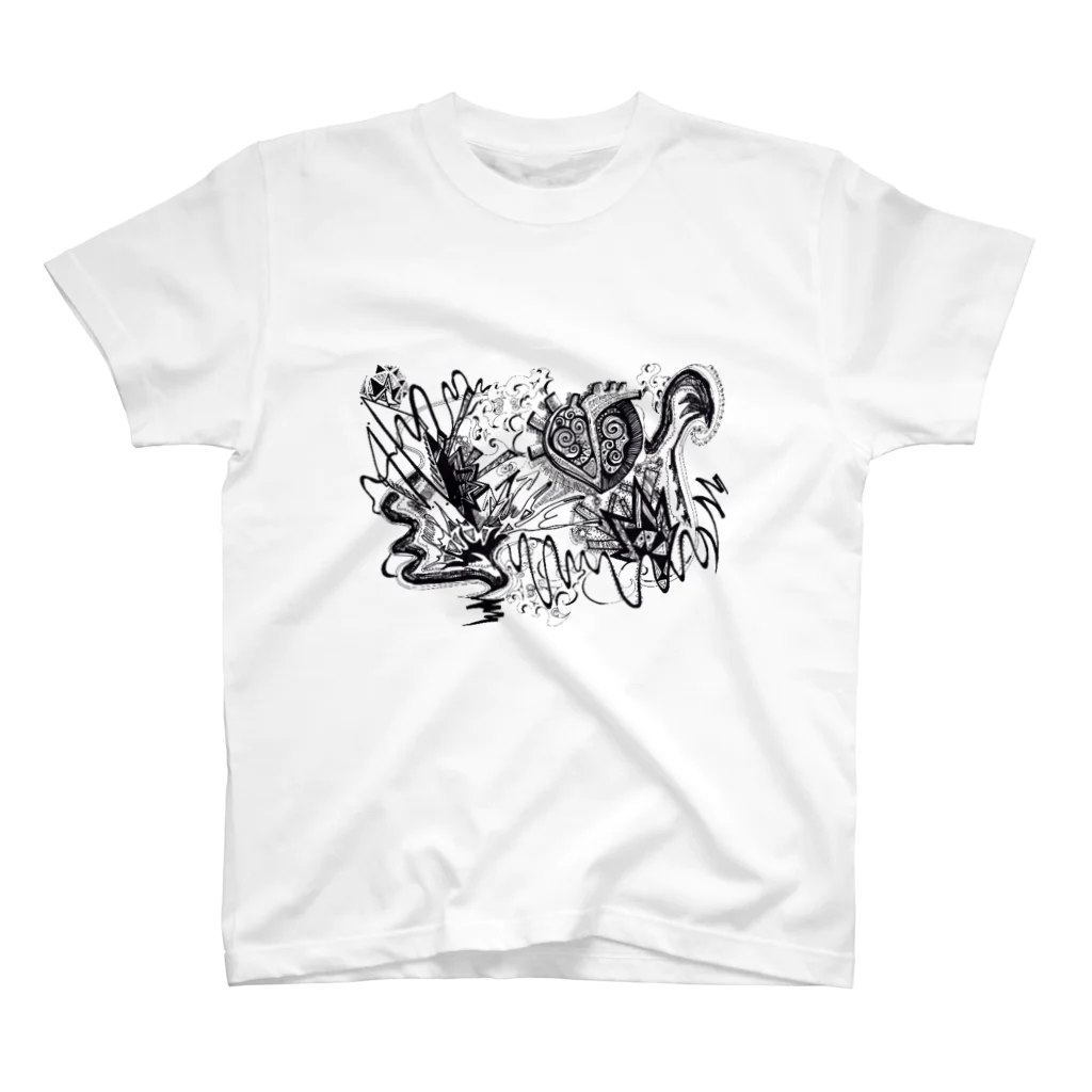 Mayakaのtatoo wear Regular Fit T-Shirt