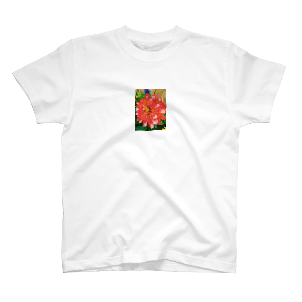 afafpspsのPainted flowers  スタンダードTシャツ