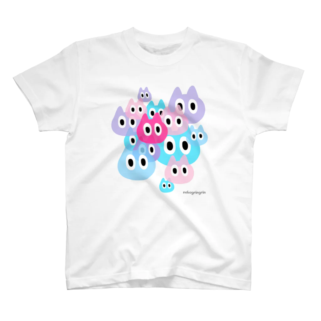 ねこすきのみてるよ２ スタンダードTシャツ