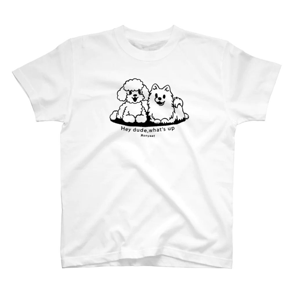 イラスト MONYAAT のToypoo ＆Pome A スタンダードTシャツ