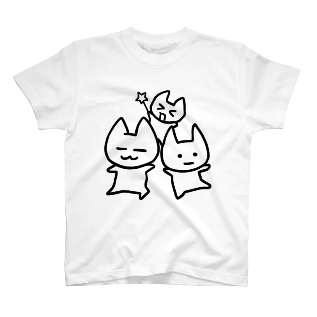 ヨナガのネコサン スタンダードTシャツ