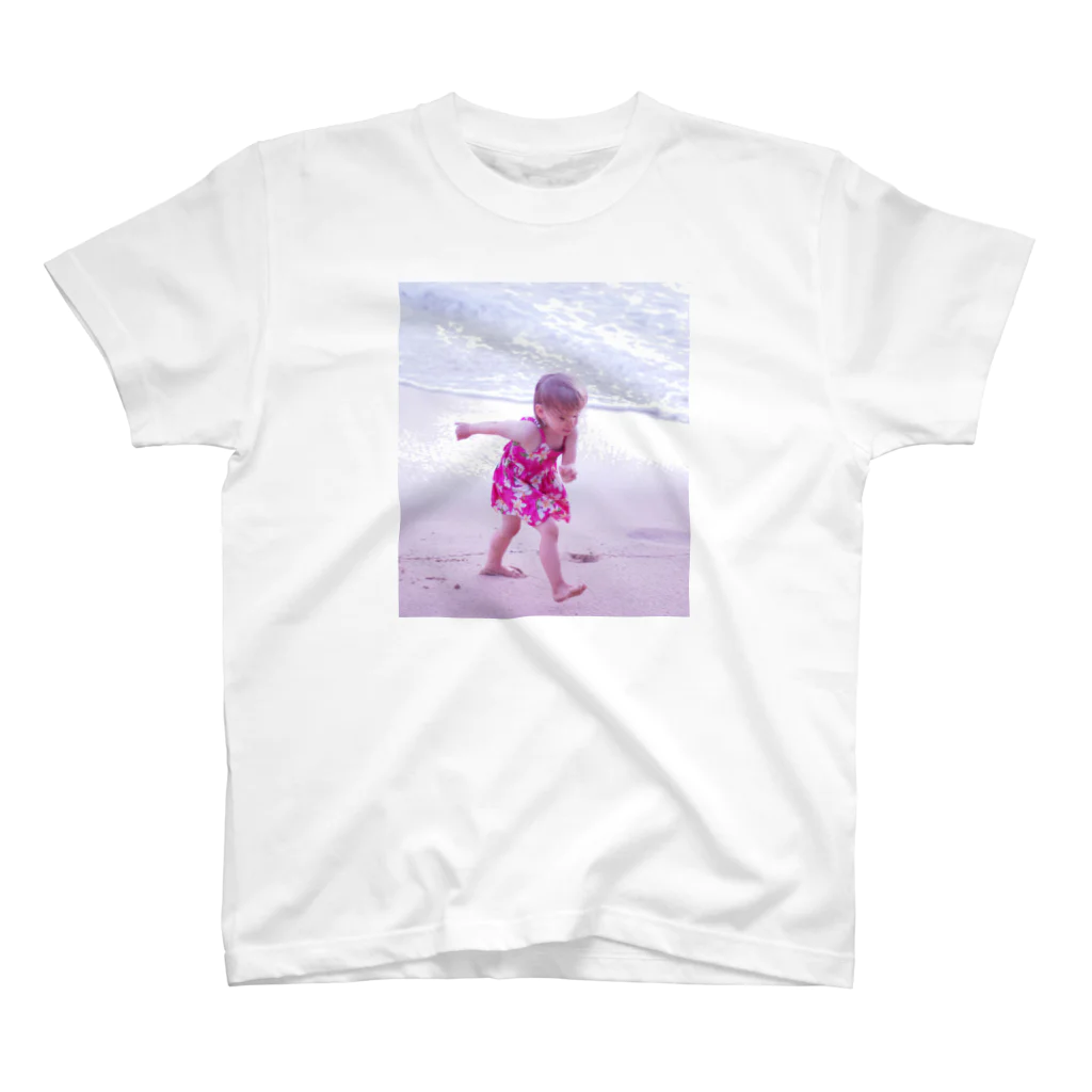 aoitravelのハワイの女の子 Regular Fit T-Shirt