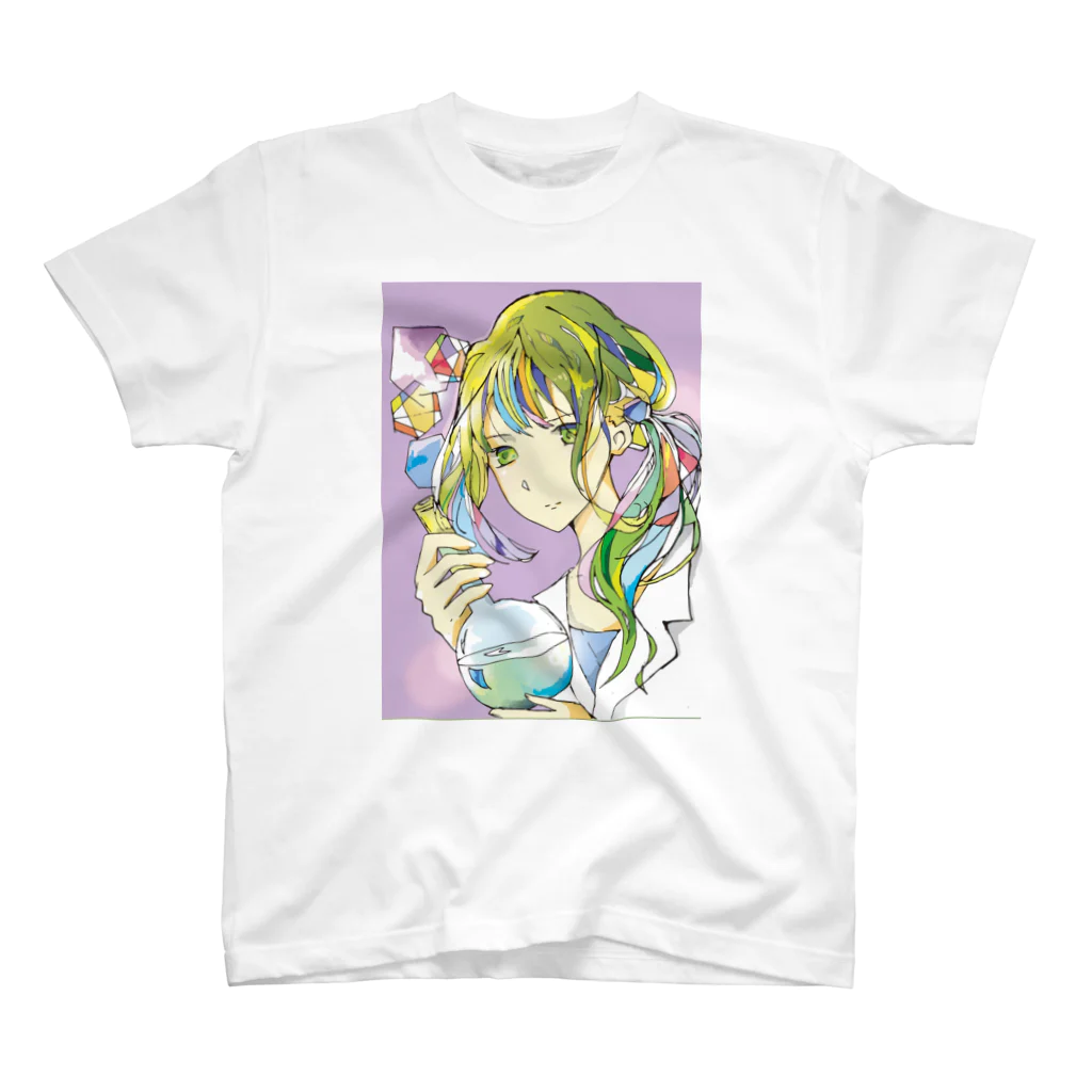 ピヨ_chemistryの化学と少女 スタンダードTシャツ