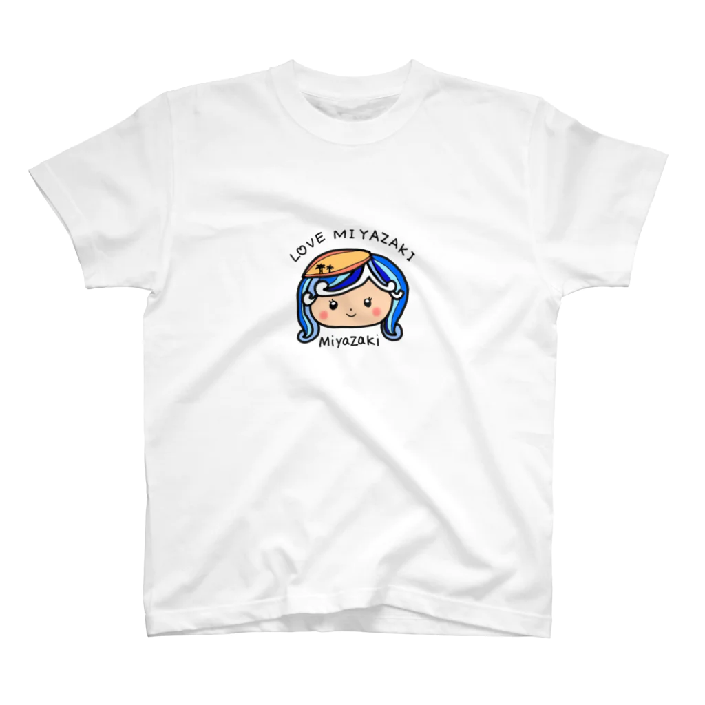 yu-pop MIYAZAKIのLOVE MIYAZAKI スタンダードTシャツ