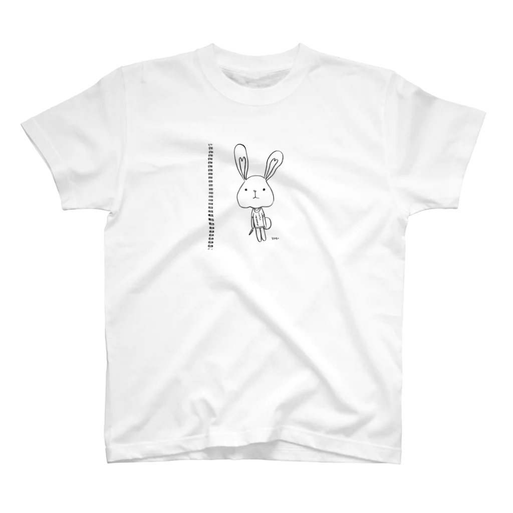 裏𝙵+𝙰=のほいちょうさぎ スタンダードTシャツ