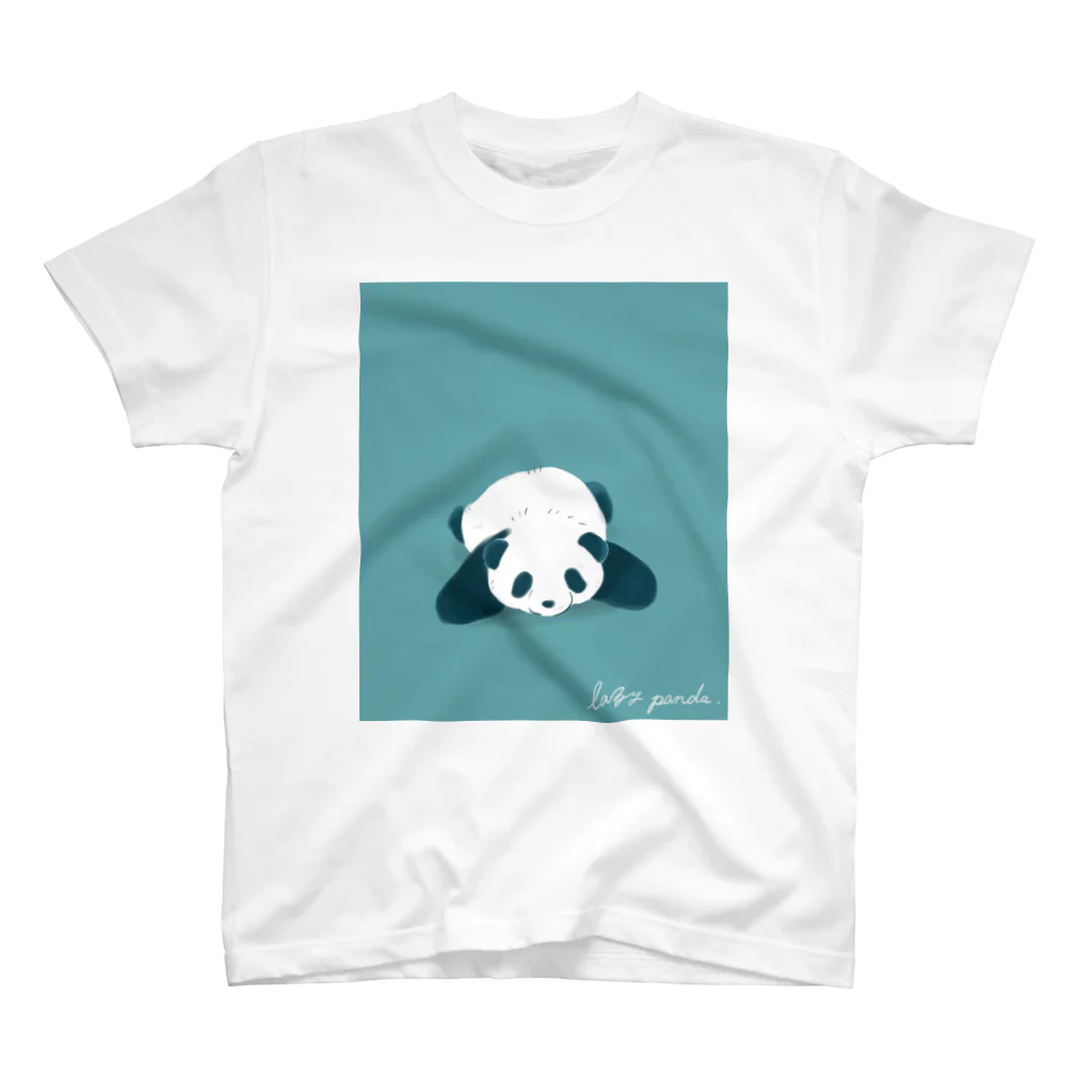 夢想屋はるのLazy panda. スタンダードTシャツ