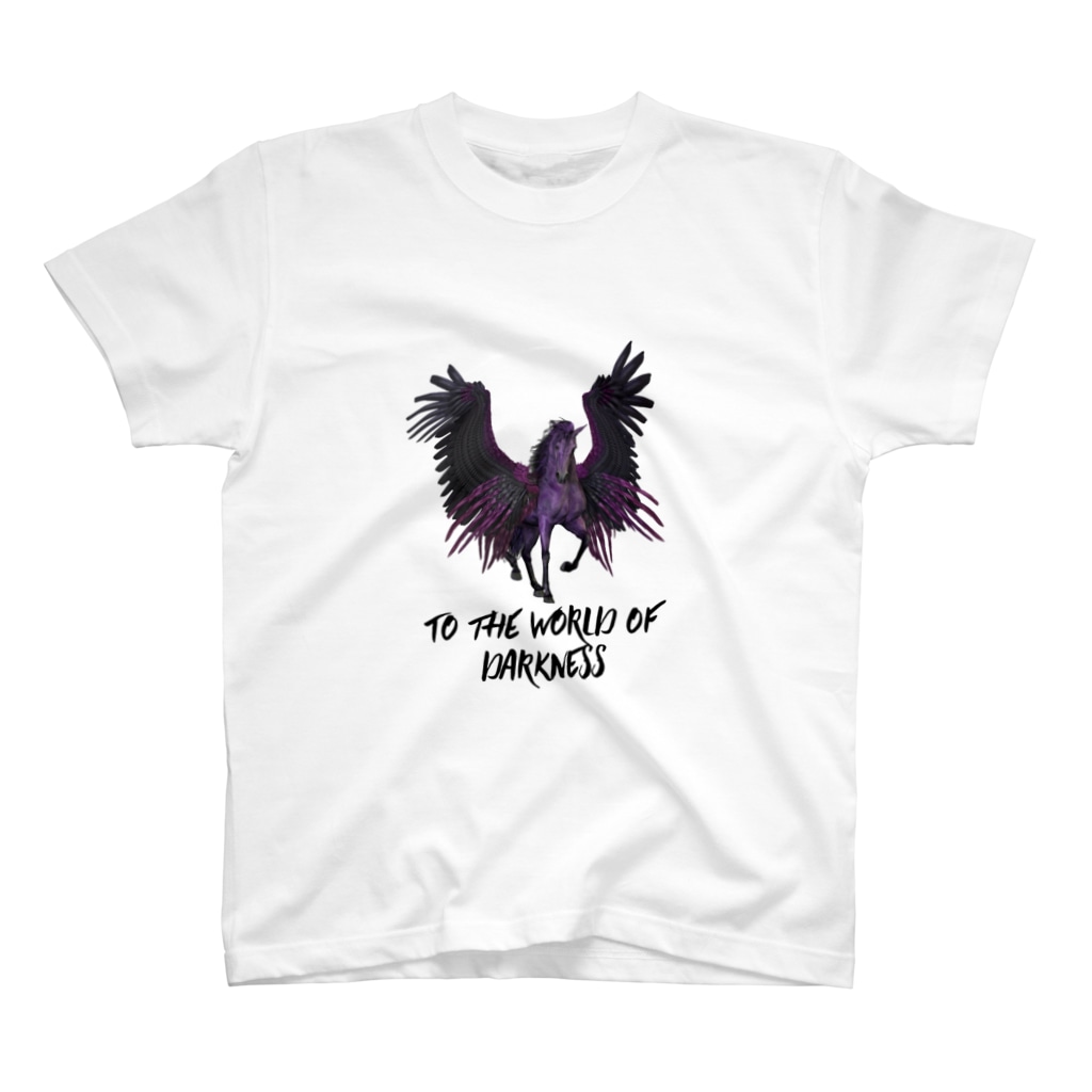 Darkness and individualityのDarkness Pegasus Regular Fit T-Shirt