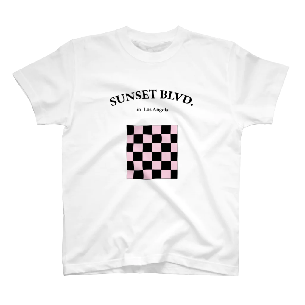 Bestjoy_KのSUNSET BLVD. Regular Fit T-Shirt