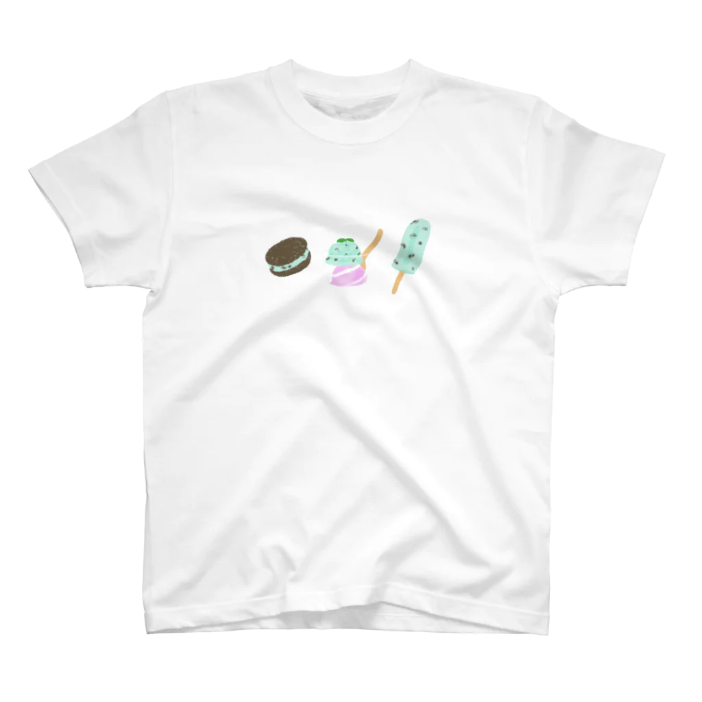 忍者りんごのチョコミントアイス Regular Fit T-Shirt