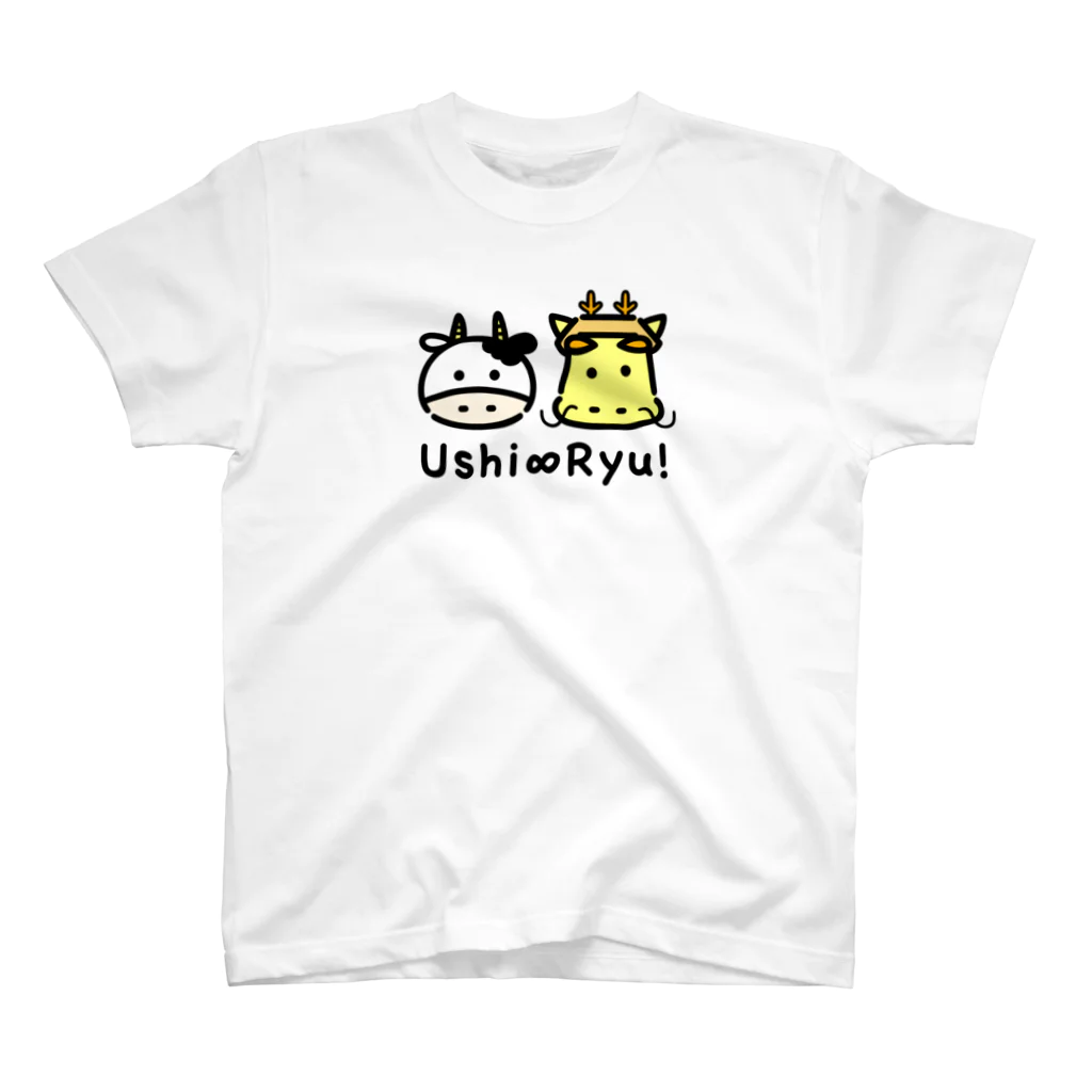 うしこのお店のうしこと金ちゃん（ノーマル） スタンダードTシャツ