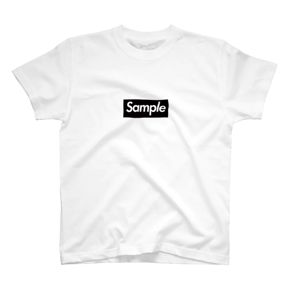 orumsのSapme -Red Box Logo- Regular Fit T-Shirt