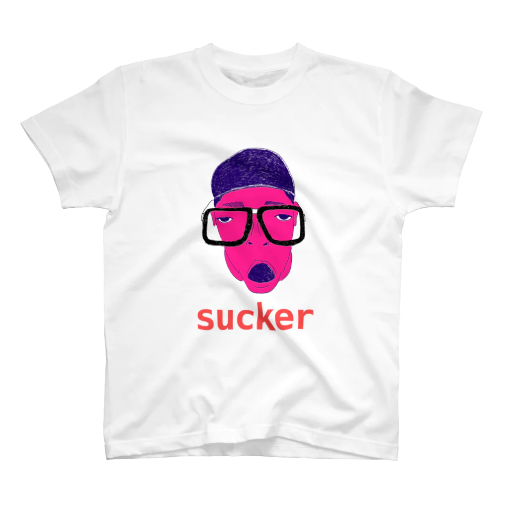 NIKORASU GOのヒップホッパー専用Tシャツ「SUCKER」」 スタンダードTシャツ