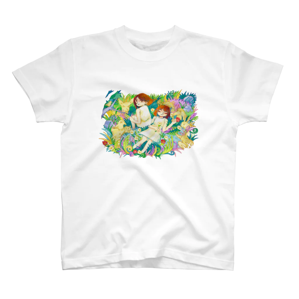 ほそぼそタイムスのふたりあわせ Regular Fit T-Shirt