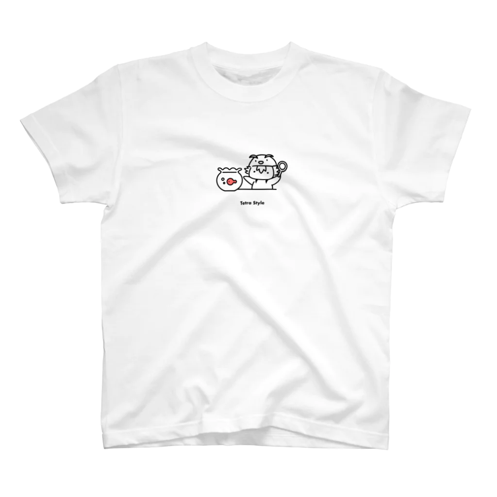 Tetra Styleの金魚（カイ） スタンダードTシャツ