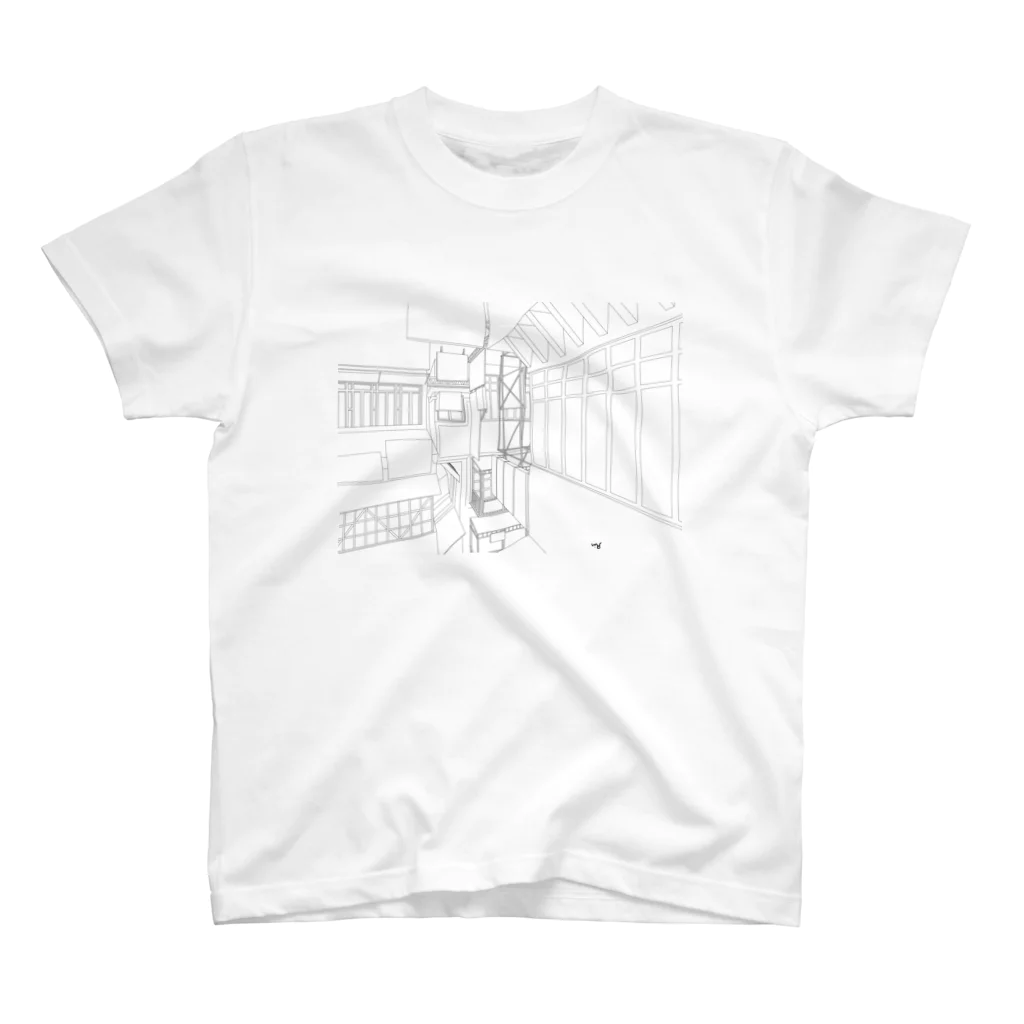 ꓠꓲꓤの路地 スタンダードTシャツ