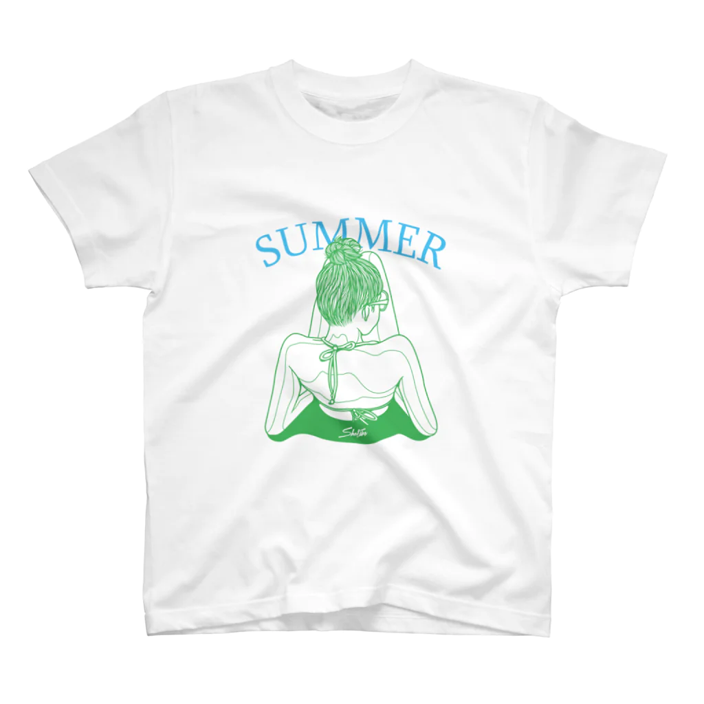 SHOTAROのSummer Girl スタンダードTシャツ