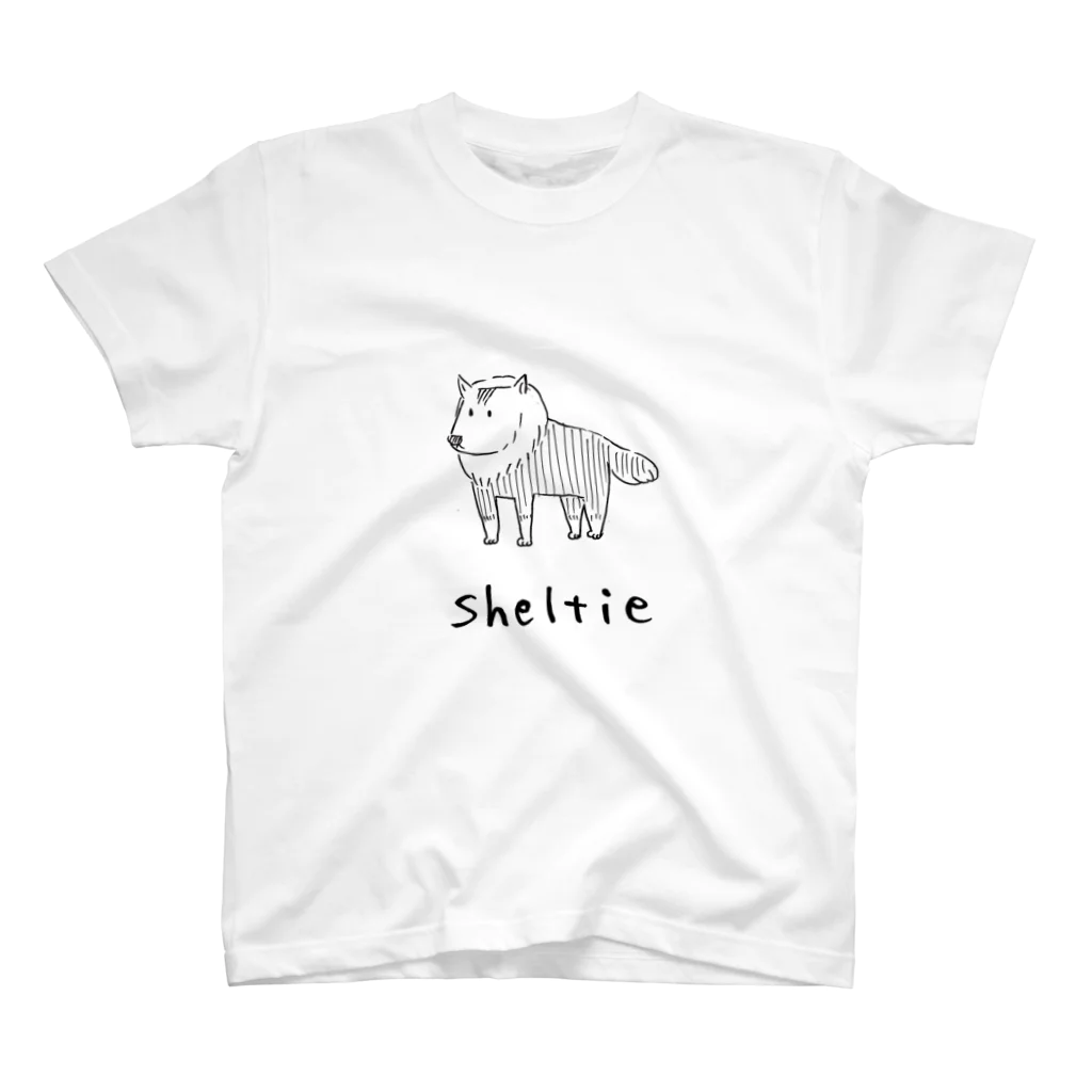 仮のシェルティ スタンダードTシャツ