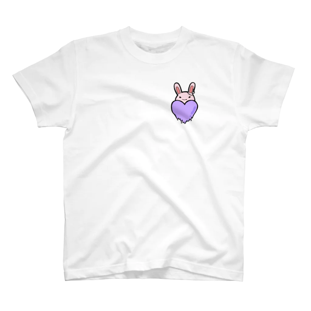 pippi SHOPの🐰💜 Regular Fit T-Shirt