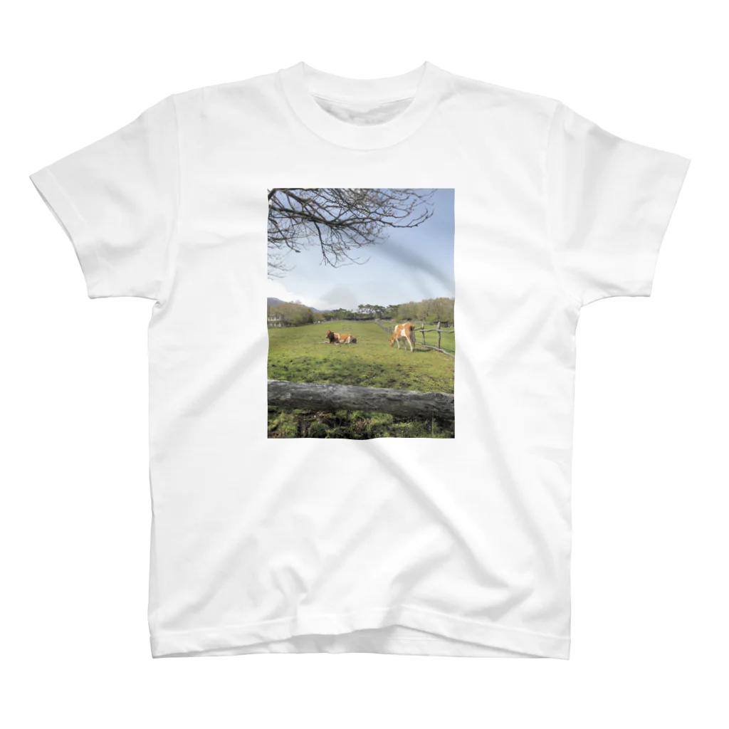 Gassa!!の牛と空と緑2 Regular Fit T-Shirt