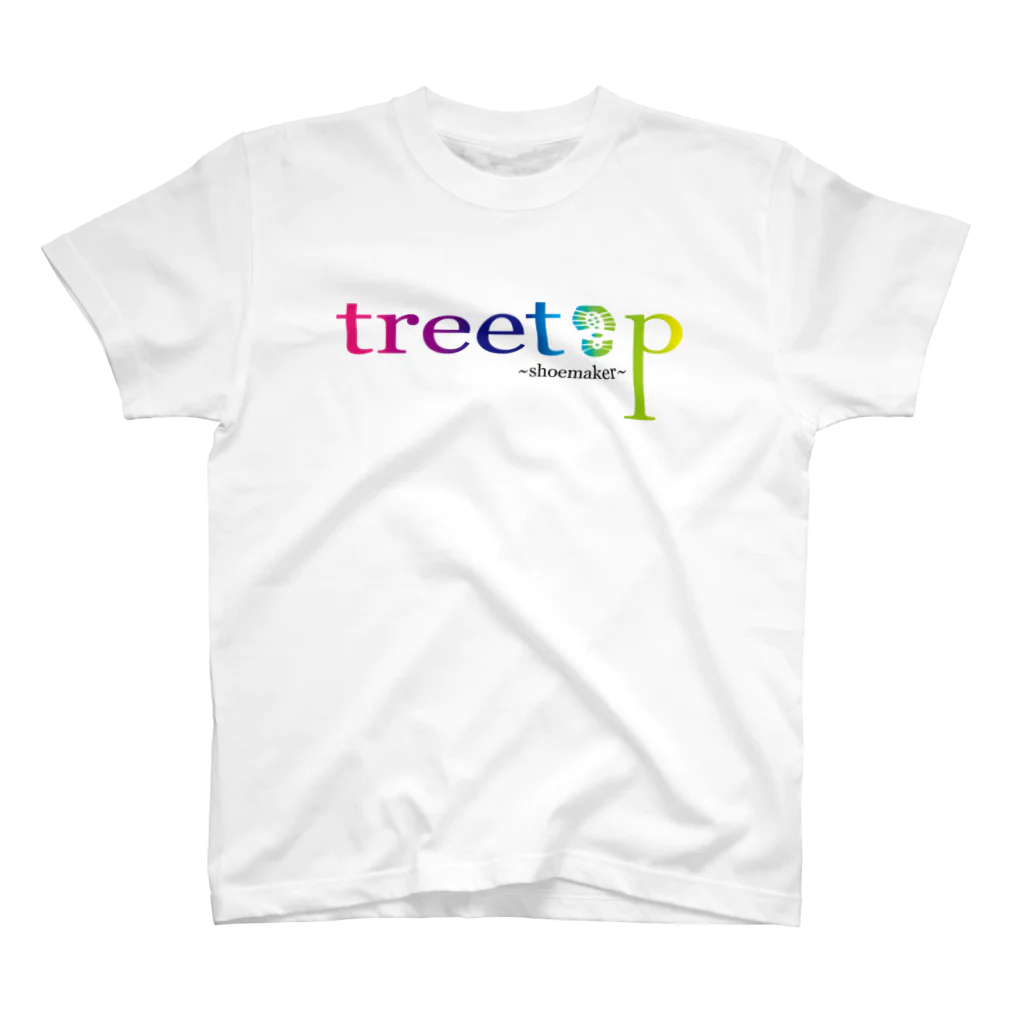 treetop-shoesのtreetop　Ｔシャツレインボー Regular Fit T-Shirt