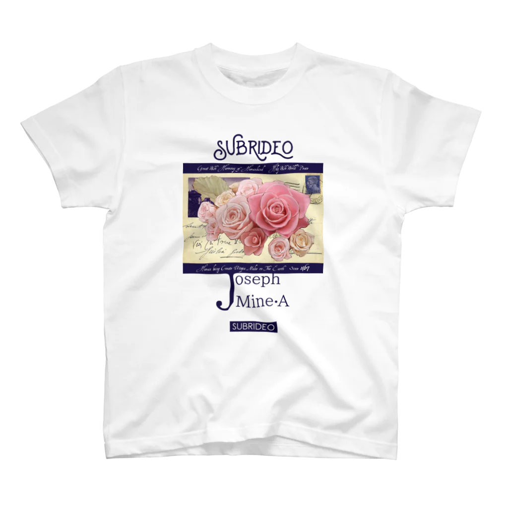 スブリデオの薔薇の花束 Regular Fit T-Shirt