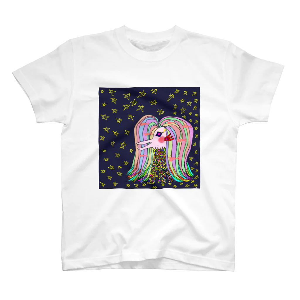 CREAMY YODAのアマビエちゃん スタンダードTシャツ