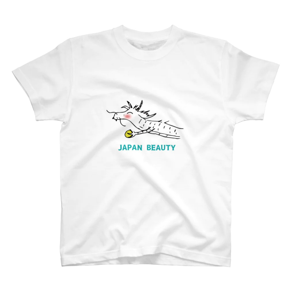 Japan Beautyオリジナルショップのアレックスシンプルデザイン Regular Fit T-Shirt