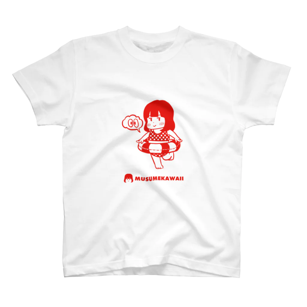 MUSUMEKAWAIIの0705ビキニスタイルの日 スタンダードTシャツ