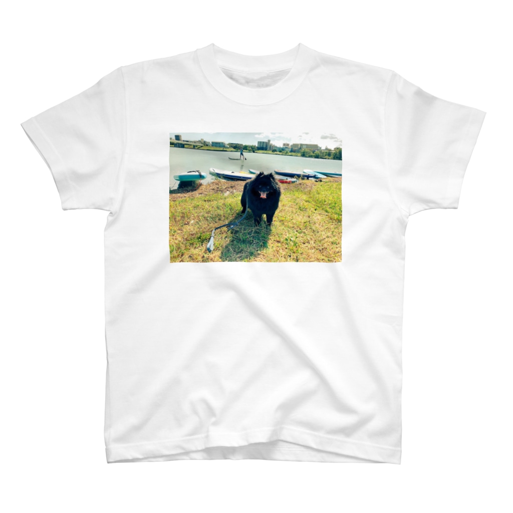 かねこまの多摩川犬 Regular Fit T-Shirt