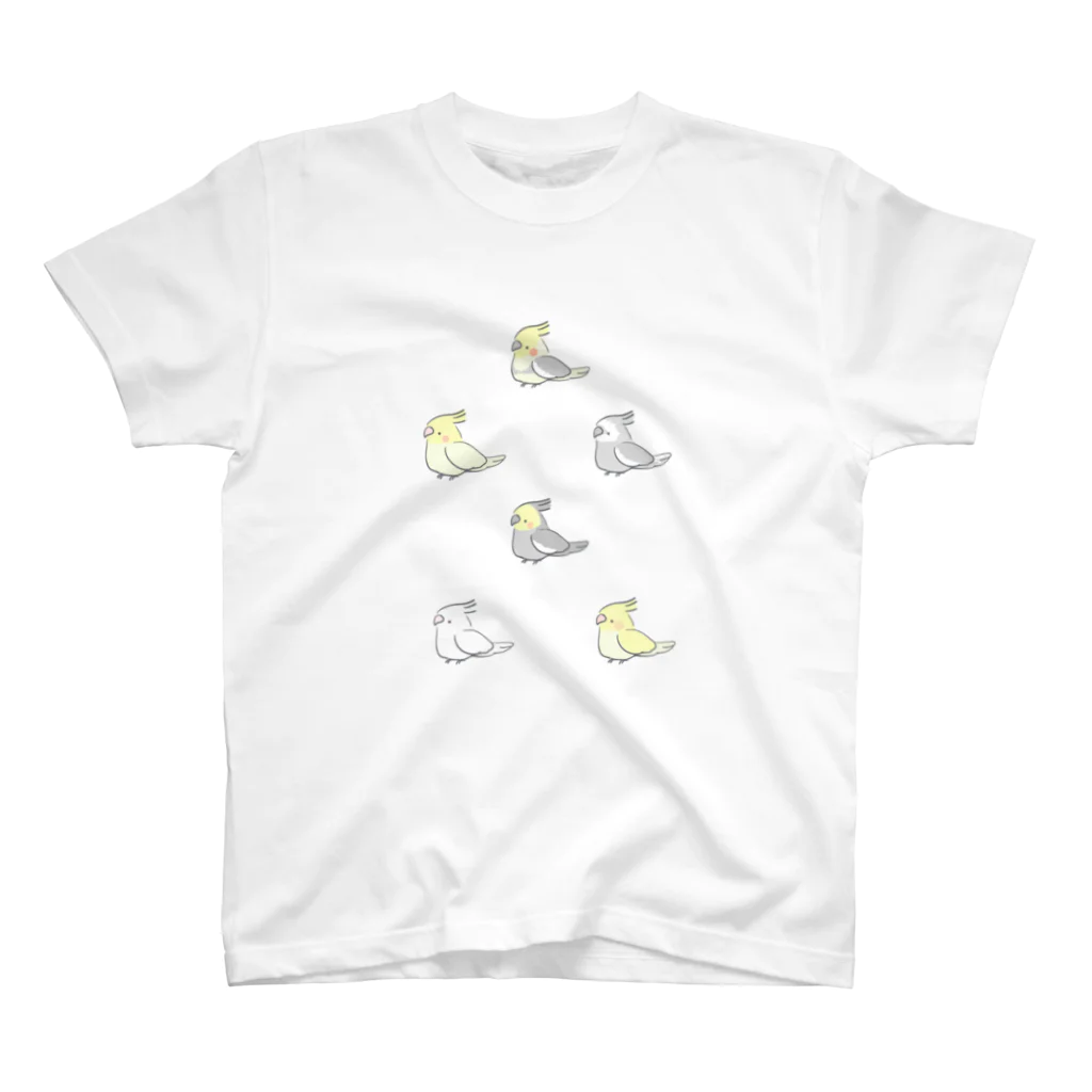 梅雨️️️⛅️のオカメインコさんズ Regular Fit T-Shirt