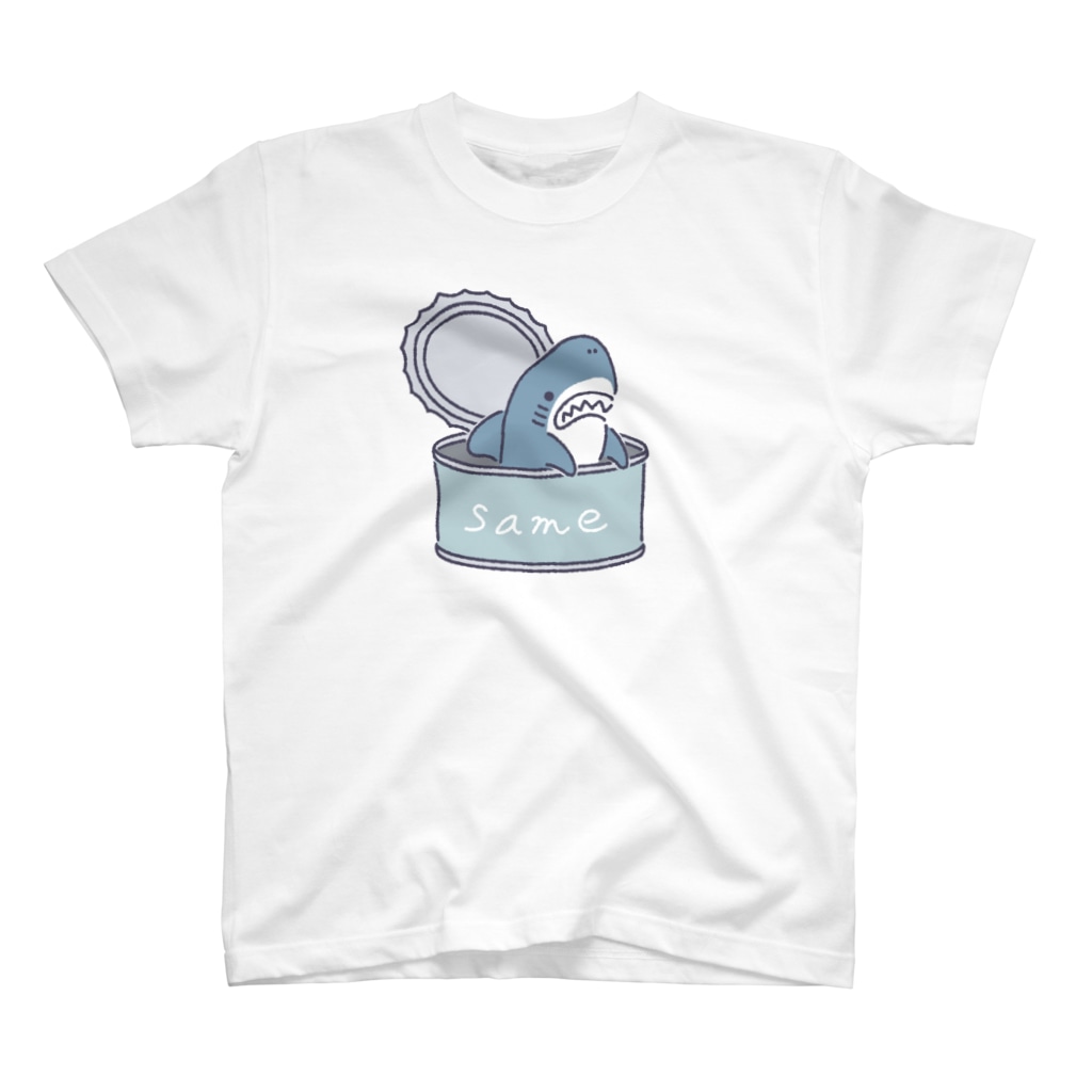 わりとおもいのサメの缶詰 Regular Fit T-Shirt