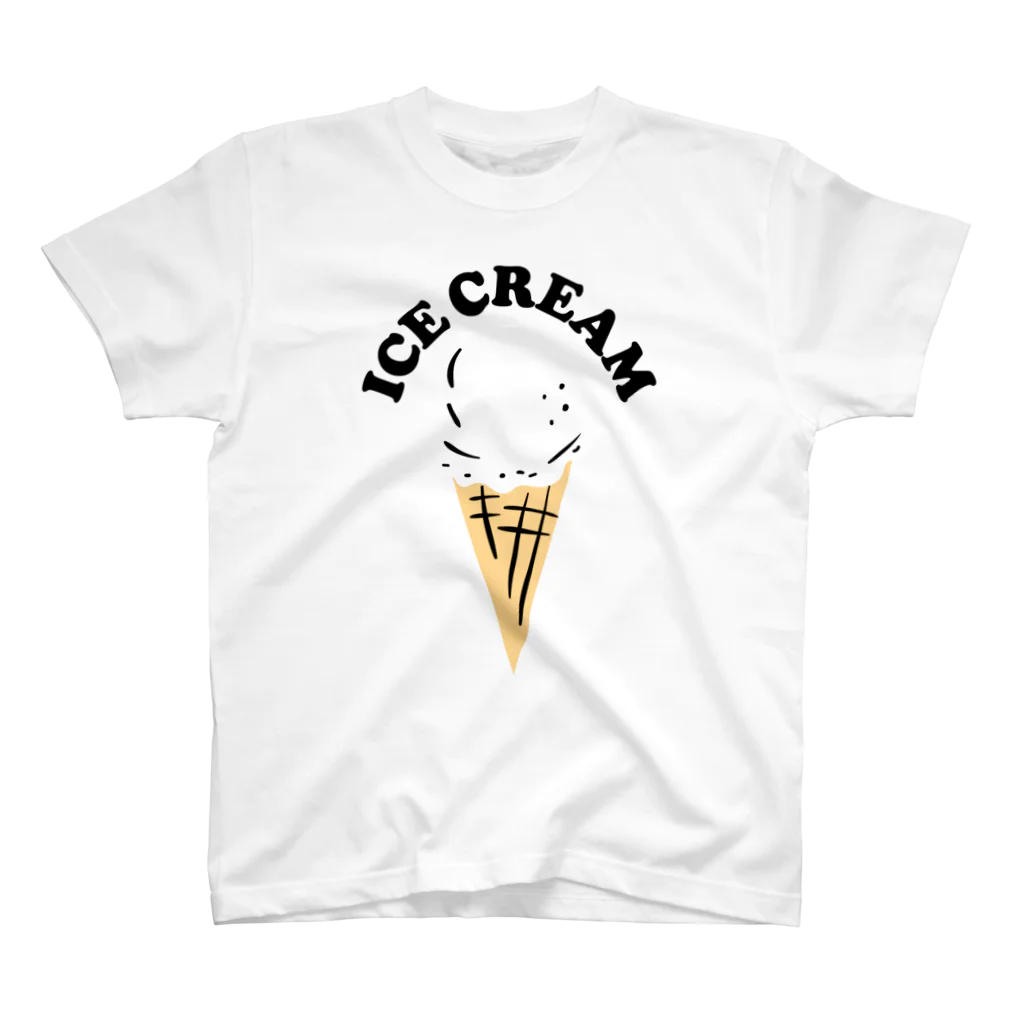 DRIPPEDのICE CREAM-アイスクリーム- スタンダードTシャツ