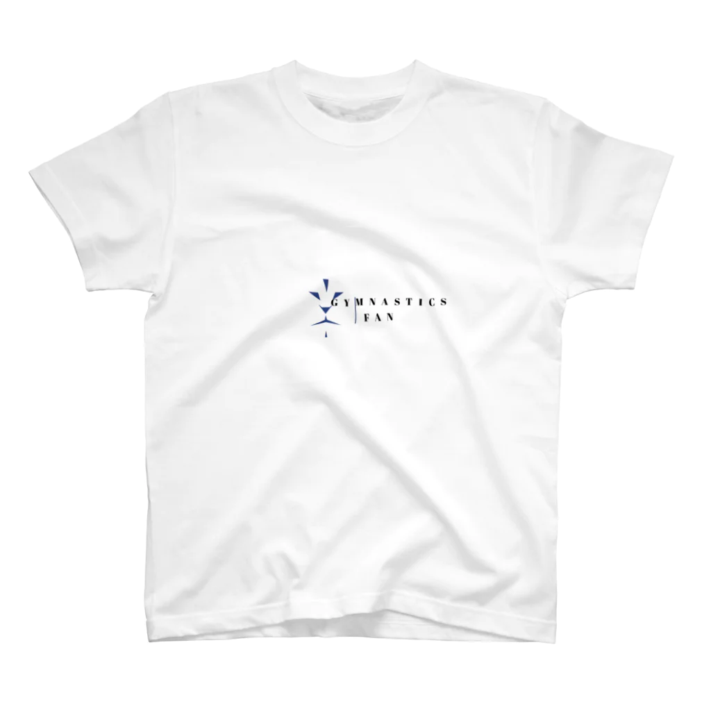 gymnastics fanのgymfan Tシャツ　スクエアロゴ Regular Fit T-Shirt