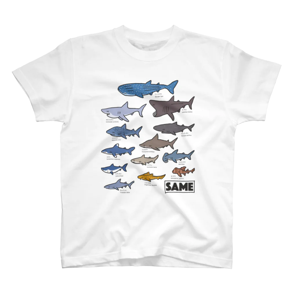 mincruのサメ図鑑 Regular Fit T-Shirt