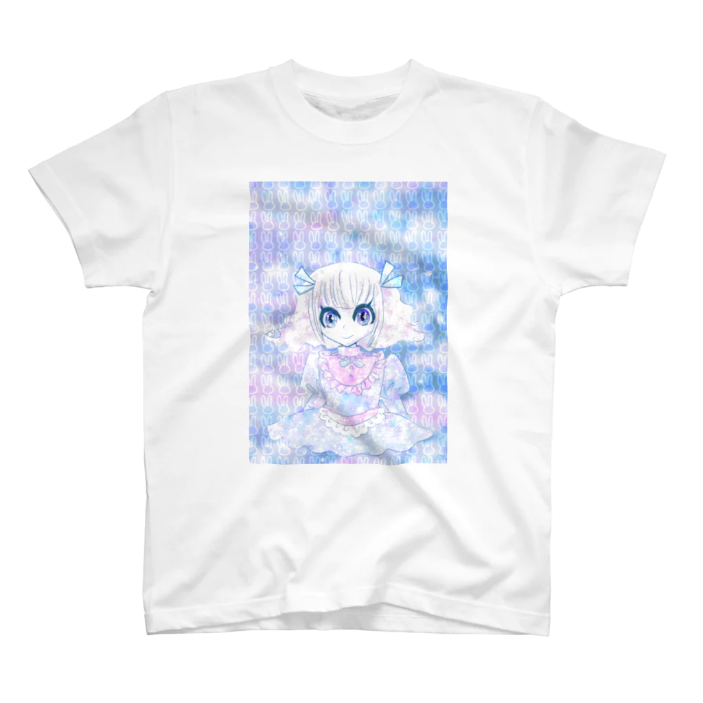 るにガールズのゆめかわ女の子 スタンダードTシャツ