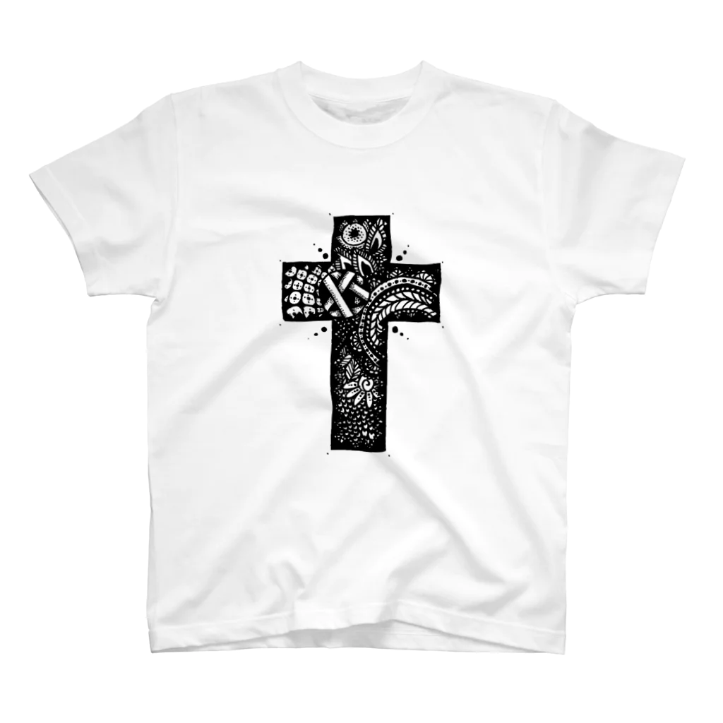 黒猫のミミ。の〈Bible〉 スタンダードTシャツ