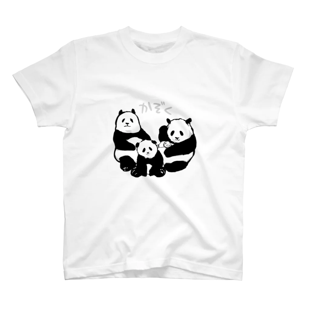 panda to kageのかぞく スタンダードTシャツ