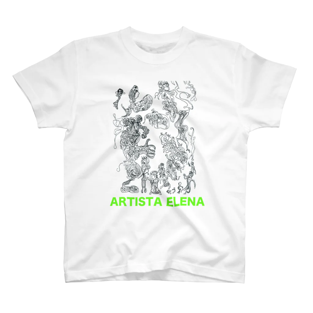 高校生でも分かる米国株のARTISTA ELENA (遊園地） スタンダードTシャツ