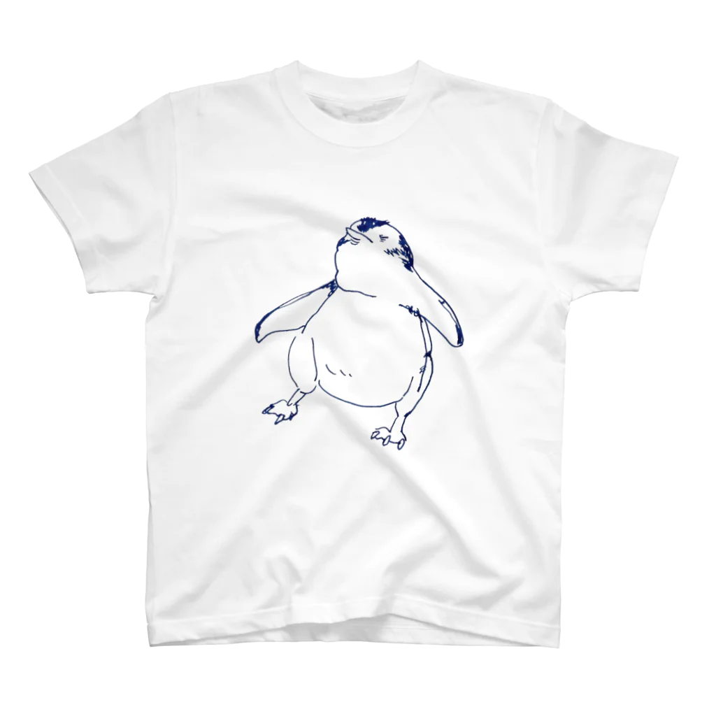 NANO_CARDSのふんぞりかえるペンギン Regular Fit T-Shirt