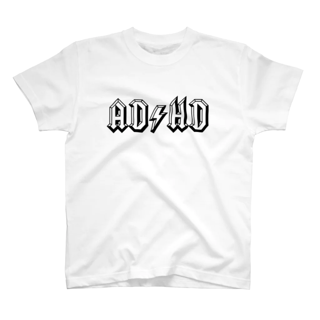 momoニャンカフェのAC/DC風ロゴグッズ Regular Fit T-Shirt