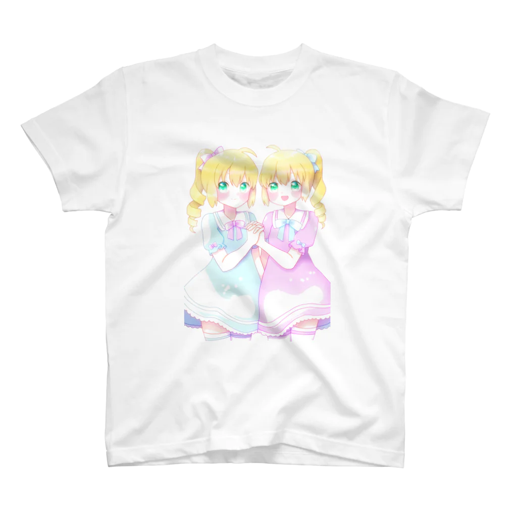 かわいいもののおみせ　いそぎんちゃくの双子ちゃん Regular Fit T-Shirt