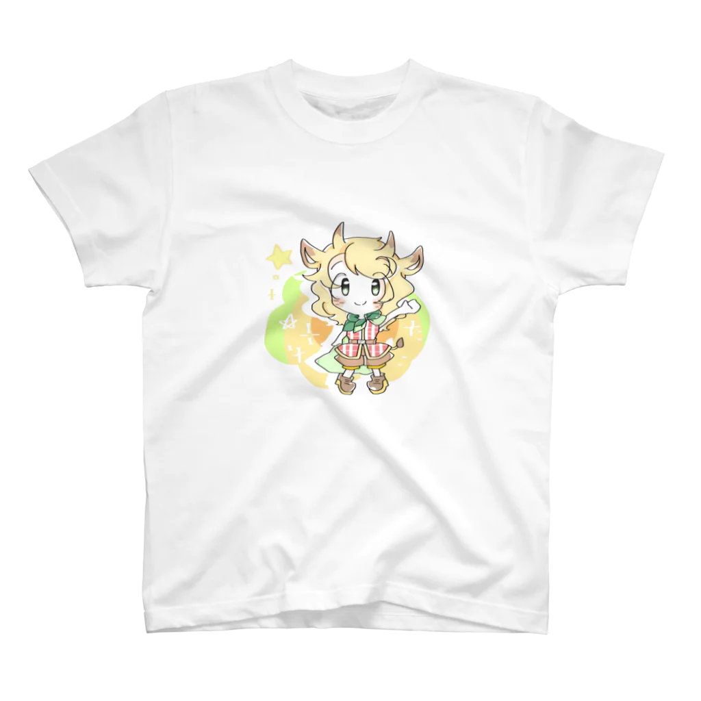 珈琲☕️🥕のきりんTシャツ スタンダードTシャツ