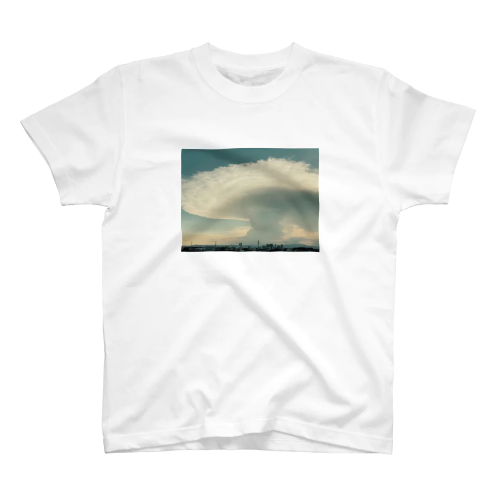 白身魚のフライのかなとこ雲 スタンダードTシャツ