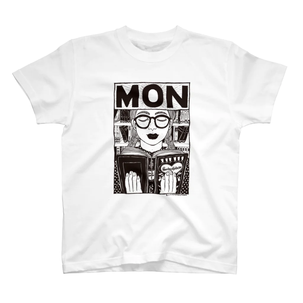 MIHO&SANTAshinjiteBOYSのMON スタンダードTシャツ