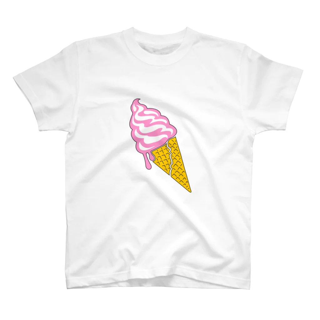 KANTAROのsoftcreamストロベリー スタンダードTシャツ